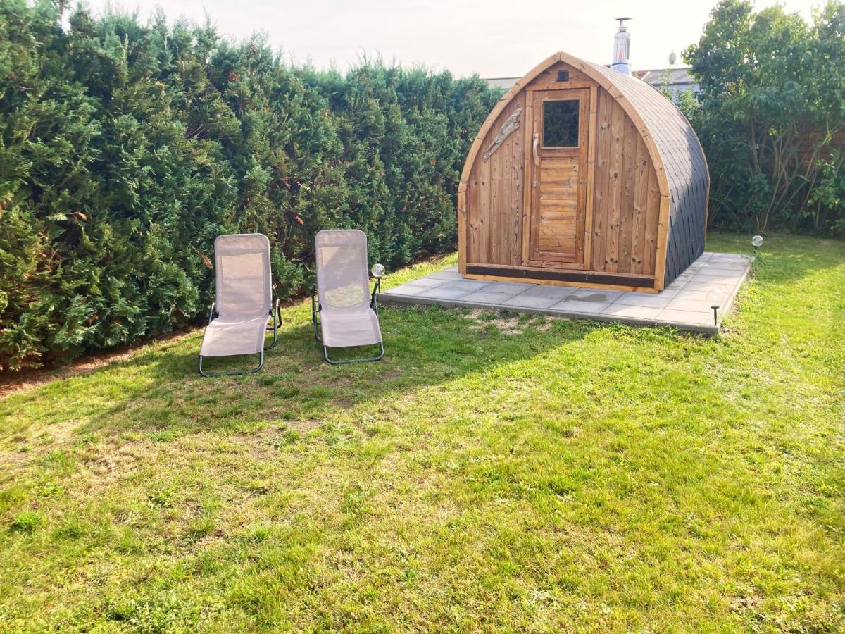 Lehmhaeuschen Mit Sauna Tangermünde Dış mekan fotoğraf